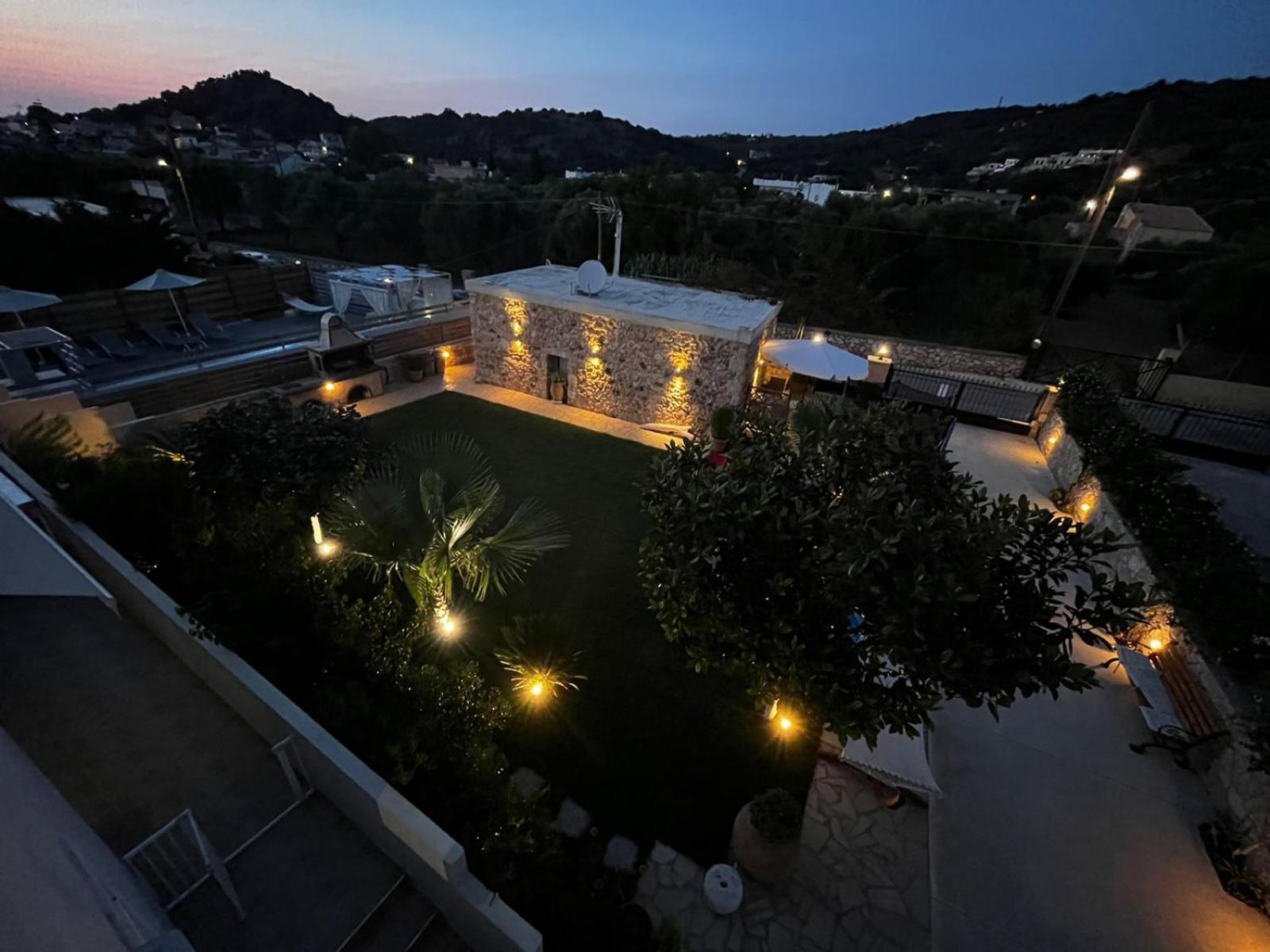 Bio Garden Stonehouse Villa Gonia Bagian luar foto